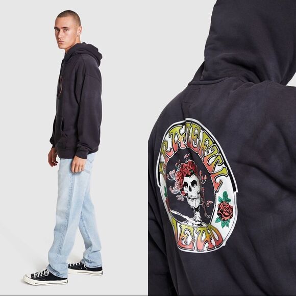 Levi's X Grateful Dead Fleece Hoodie - Phantom Size M - Picture 2 of 11